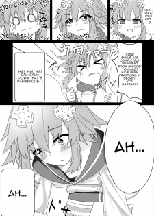 (COMIC1☆15) [Chokusen Ikki (Dura)] Tomodachi Ijou Koibito Miman no Neptune to Ecchi Shichau Hon (Hyperdimension Neptunia) [English] [tabibit0] - page 4