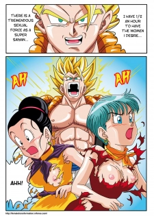 [Rehabilitation (Garland)] Dragon Ball H: Sex Sayan! [English] [Colorized] - page 4