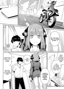 (C97) [Bad Mushrooms (Chicke III, 4why)] Nibun no Yuudou | Half Seduction (Gotoubun no Hanayome) [English] - page 7