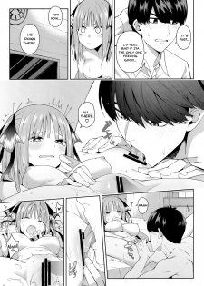 (C97) [Bad Mushrooms (Chicke III, 4why)] Nibun no Yuudou | Half Seduction (Gotoubun no Hanayome) [English] - page 24