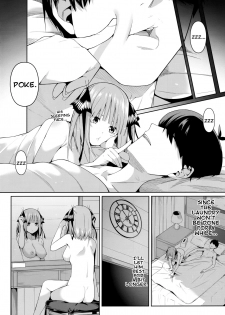 (C97) [Bad Mushrooms (Chicke III, 4why)] Nibun no Yuudou | Half Seduction (Gotoubun no Hanayome) [English] - page 37