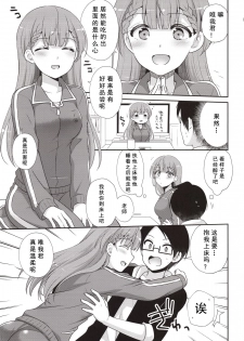 (C96) [ETC x ETC (Aiyoshi Hazuki)] Ikenai ! Mafuyu Sensei (Bokutachi wa Benkyou ga Dekinai) [Chinese] [如月響子汉化组] - page 9