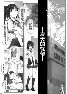 [IRODORI (SOYOSOYO)] Natsu no Yuuutsutsu [Chinese] [不咕鸟汉化组] [Digital] - page 3