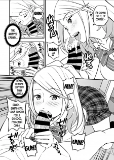 [Moririn-Monson] Kanojo no Gal na Onee-san ni Sasowareta node Shimashita. Ch. 3 | My Girlfriend's Gal-like Onee-san Seduced Me and We had Sex Ch. 3 [English] [desudesu] [Digital] - page 8