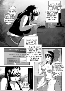 [Supaku Jitou] Mienai Net Scat Walk - page 3