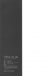 (C97) [Pazzo S.P. (Akikaze Shirakumo)] Petite Soeur 18 (Bokutachi wa Benkyou ga Dekinai) - page 17