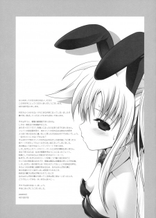 (C74) [40010 1-GO (40010Prototype)] Fate-chan ha Yappari Shiawase (Mahou Shoujo Lyrical Nanoha) - page 24