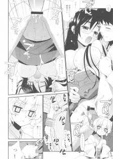 (C77) [Yaya Hinata-ya (Yaya Hinata)] Kanara-sama no Nichijou San + Shiori (Tonari no Miko-san wa Minna Warau) - page 12