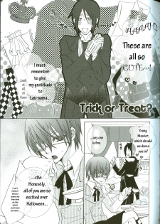 [Pink Kitten (Naokichi.)] Trick or Treat? (Black Butler) [English] [Maiden of the Moon] - page 2