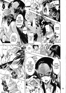 [Kurione-sha (YU-RI)] Yokujou Rensa ~Hebihime ver.~ | Sexual Desire Cascade ~Snake Empress ver.~ (One Piece) [English] {doujin-moe.us} - page 14