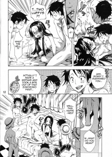 [Kurione-sha (YU-RI)] Yokujou Rensa ~Hebihime ver.~ | Sexual Desire Cascade ~Snake Empress ver.~ (One Piece) [English] {doujin-moe.us} - page 11