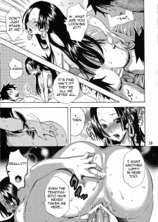 [Kurione-sha (YU-RI)] Yokujou Rensa ~Hebihime ver.~ | Sexual Desire Cascade ~Snake Empress ver.~ (One Piece) [English] {doujin-moe.us} - page 18