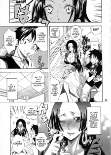 [Kurione-sha (YU-RI)] Yokujou Rensa ~Hebihime ver.~ | Sexual Desire Cascade ~Snake Empress ver.~ (One Piece) [English] {doujin-moe.us} - page 22