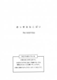 (C75) [AZA+ (Yoshimune)] Okkina Neko Pai (Final Fantasy XI) - page 2