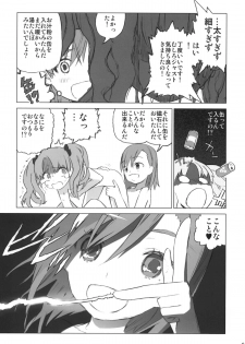 (C77) [UB &20LIQUID (Madara Sai & okama)] Toaru Gakusei no lacegun (Toaru Kagaku no Railgun) - page 8