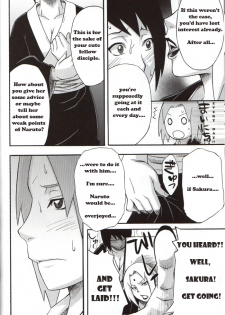 (COMIC1☆4) [Karakishi Youhei-dan Shinga (Kanenomori Sentarou, Sahara Wataru)] Bakuchi Butai (Naruto) [English] - page 7