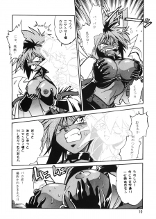(C54) [Studio Katsudon (Manabe Jouji)] HELP ME!! Nyanmar-sama!!! (Juuni Senshi Bakuretsu Eto Ranger) - page 9