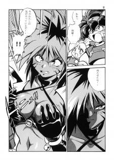 (C54) [Studio Katsudon (Manabe Jouji)] HELP ME!! Nyanmar-sama!!! (Juuni Senshi Bakuretsu Eto Ranger) - page 7