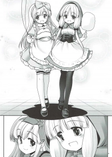 (C91) [Yosutebito na Mangakaki (Tomoki Tomonori)] Osoware Nureru Ehon no Shoujo (Various) - page 5