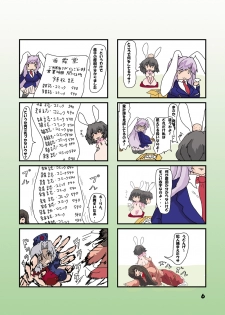 [noizu] 教えてけーね先生×永遠亭の人々 (Touhou Project) - page 17