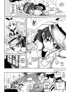 (C85) [Mochi-ya (Karochii)] Koisuru Shimakaze-chan to Hentai Teitoku 2 | The Loving Shimakaze-chan And The Perverted Admiral 2 (Kantai Collection -KanColle-) [English] [YQII] - page 17