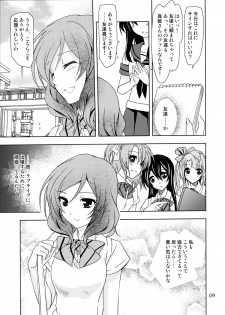 (COMIC1☆8) [PLUM (Kanna)] Otoshiana Kara no Shutsudai (Love Live!) - page 9