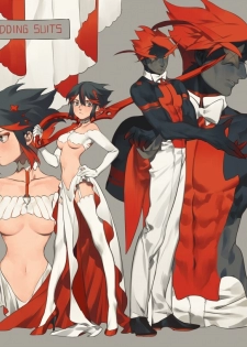 [Sanbonzakura] Senketsu X Ryuuko Wedding Artbook (KILL la KILL) [Sample] - page 14