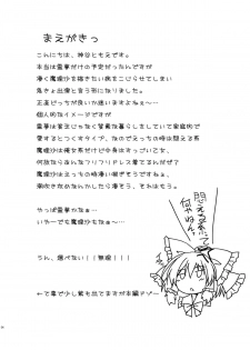 (C85) [CUTE (Kamiya Tomoe)] Docchi ga Konomi? (Touhou Project) - page 3