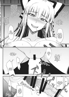 (Reitaisai 11) [Minarai Honpo (Minamoto Jin)] Tsuki made Todoke Sensanbyaku Nen no Hatsukoi (Touhou Project) [English] [CGrascal] - page 9