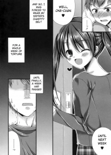 [Mukai Kiyoharu] Onii-chan training diary (COMIC L.Q.M Vol 1) [English] - page 12