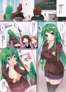 (Reitaisai 11) [Attendance Number 26 (Niro)] Sanae wa Ochichi ga Tomaranai (Touhou Project) - page 2