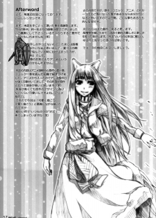 (C74) [blue+α (Ifuji Shinsen)] SPiCE'S WiFE (Spice and Wolf) [English] {xenex-trans} - page 17