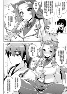 (C86) [CHIBIKKO KINGDOM (Kekocha)] Shiawase Juukon Seikatsu (Kantai Collection -KanColle-) [Chinese] [空気系☆漢化] - page 8