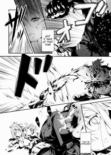 (COMIC1☆8) [Kikurage-ya (Kikurage)] Kuro no Ryman to Kishi Yufia | The Salary Man in Black and the Knight Yufia [English] {doujin-moe.us} - page 5