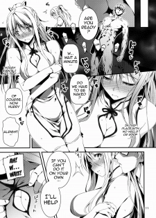 (COMIC1☆8) [Kikurage-ya (Kikurage)] Kuro no Ryman to Kishi Yufia | The Salary Man in Black and the Knight Yufia [English] {doujin-moe.us} - page 12