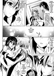 (C86) [Kawaisounako (Ichino, Yuyu)] Yosokusen o Koete | Beyond the Prediction Lines (Sword Art Online) [English] {doujin-moe.us} - page 10