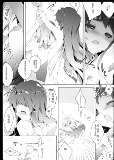 (COMIC1☆8) [Shiratamaco (Shiratama)] Namakeru Hime no Dousei Seikatsu. (Happiness Charge Precure!) [Chinese] [CE家族社] - page 10