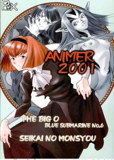 (C58) [PX-Dan Nihon Shibu (Honda Kurio)] Animer 2001 (Big O, Blue Submarine No. 6, Crest of the Stars) [English] [EHCOVE] - page 1