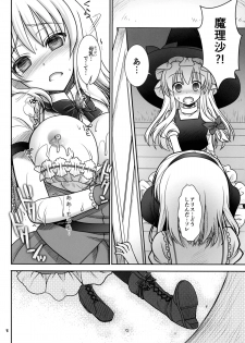 (C86) [Iiwake-Gaisya (Shigemiya Kyouhei)] Marisa to Alice ga…! (Touhou Project) - page 7