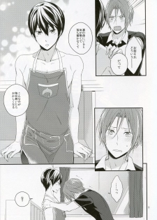 (SPARK9) [OVERRUNNER (Rihara)] Koitsu, Ore no Mono nan de. (Free!) - page 8
