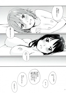 (C83) [The Shakya, Super Sentou (Oke, Fukutarou)] Gekkan Otona no RitsuMio Zoukangou (K-ON!) - page 20