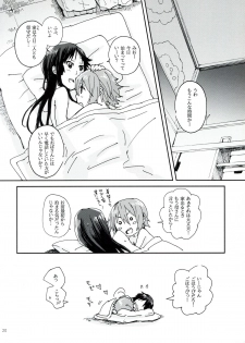 (C83) [The Shakya, Super Sentou (Oke, Fukutarou)] Gekkan Otona no RitsuMio Zoukangou (K-ON!) - page 19