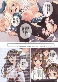 (SC61) [Seven Days Holiday (Shinokawa Arumi, Koga Nozomu)] HARUNA BLITZ TACTICS (Kantai Collection -KanColle-) [Chinese] [无毒汉化组] - page 11