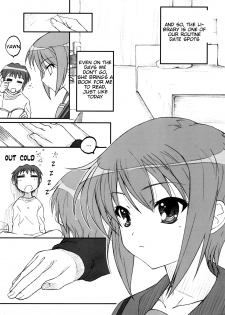 (SC46) [TIMTIM MACHINE (Kazuma G-version)] TIMTIM MACHINE 21 Gou (The Melancholy of Haruhi Suzumiya) [English] {onichan} - page 7