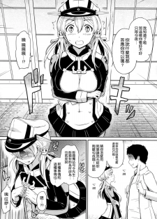 (C87) [Hissatsuwaza (Hissatsukun)] Koakuma Prinz (Kantai Collection -KanColle-) [Chinese] [空気系☆漢化] - page 6