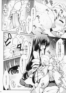 (COMIC1☆8) [SSB (Maririn)] Eisui no Mori no Mankai no Shita (Saki) - page 14