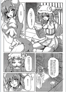 (C87) [DREAM RIDER (Yukihito)] Patchouli Kasen Hon (Touhou Project) - page 3