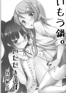 (FF17) [Kanden Shoujo Chuuihou (Miyuki Rei)] Imou nabe. (Ore no Imouto ga Konna ni Kawaii Wake ga Nai) [Chinese] - page 2