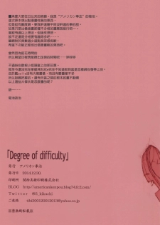 (C87) [American Kenpou (Kikuchi Seiji)] DEGREE OF DIFFICULTY (Kantai Collection -KanColle-) [Chinese] [无毒汉化组] - page 22