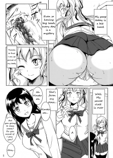 (C85) [Namiroji (Shiina Nami)] Haisetsu Shoujo 6 Hinako to Otsuuji to Otomodachi [English] [anidra] - page 4